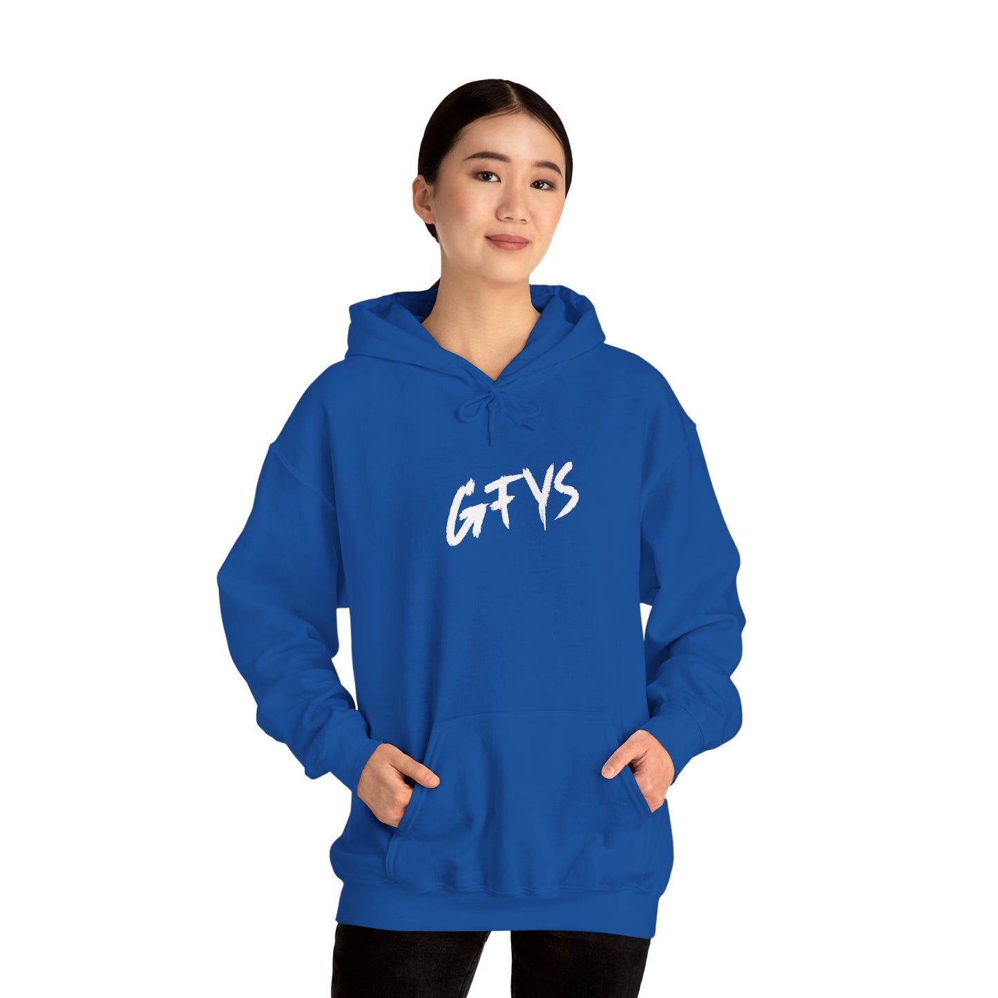 Hoodie — ‘GFYS’ Front & 'Cheatm & Howe Attorneys at Law' Back Graphic Hoodie
