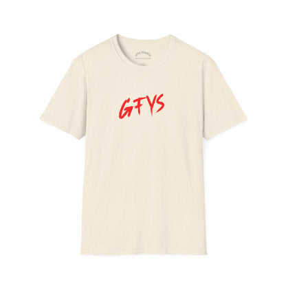 Graphic T-Shirt — 'GFYS' Front & 'one more eye roll and ill help look for your body' Back