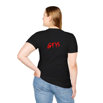 T-Shirt — 'Hello, I'm ' Name Tag Front & GTYS Script Back