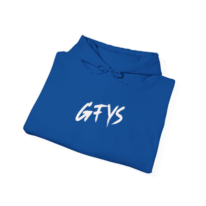Hoodie — ‘GFYS’ Front & 'Cheatm & Howe Attorneys at Law' Back Graphic Hoodie