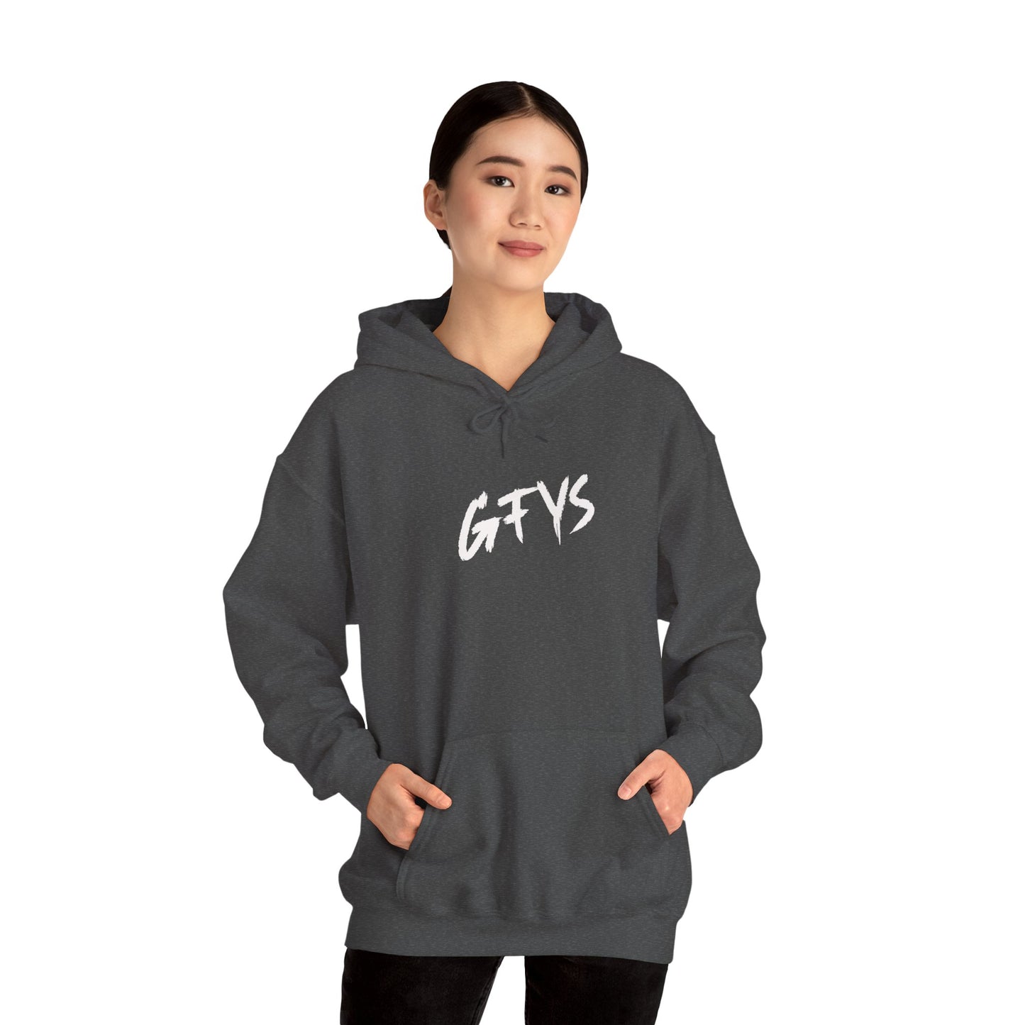 Hoodie — ‘GFYS’ Front & 'Cheatm & Howe Attorneys at Law' Back Graphic Hoodie