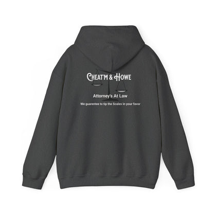 Hoodie — ‘GFYS’ Front & 'Cheatm & Howe Attorneys at Law' Back Graphic Hoodie